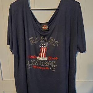 S/S Womens Harley-Davidson Top - XL